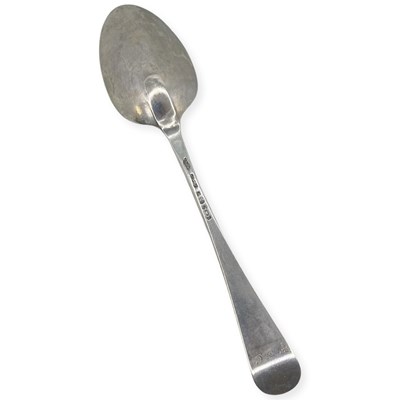Lot 45 - Early Georgian Silver Table Spoon. 53 g. London 1759, probably Thomas Evans/George Smith III