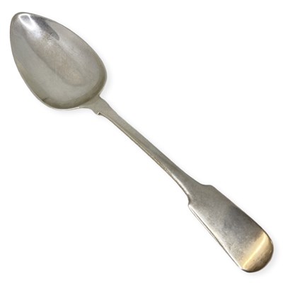 Lot 18 - Scottish Provincial Silver. Large Inverness Silver Table Spoon. 70 g. c.1800-1815, Robert Norton