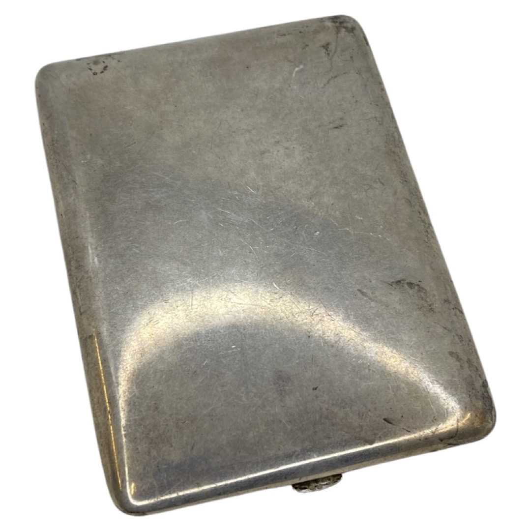 Lot 42 - Continental Silver Cigarette Case, 150g